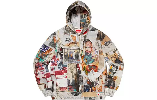 SS21 Толстовка унисекс многоцветная Supreme, цвет Multicolor