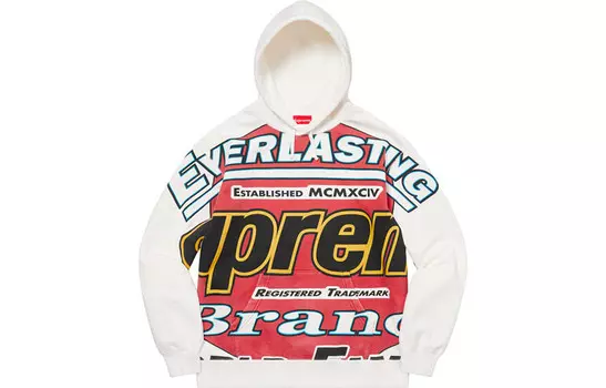 SS21 Толстовка унисекс Supreme, белый