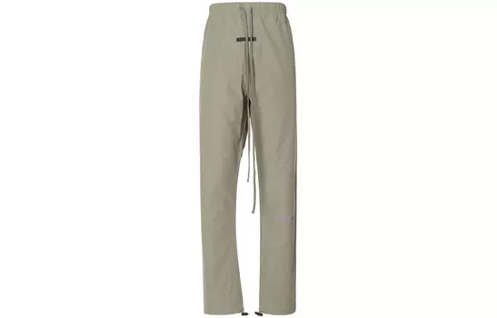 SS21 Трикотажные спортивные штаны унисекс серо-коричневого цвета Fear Of God Essentials, коричневый