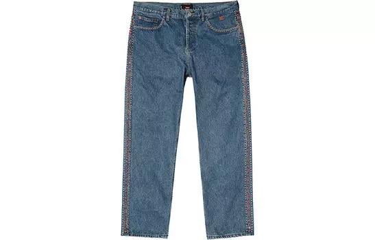 SS22 Джинсы унисекс Supreme, белый