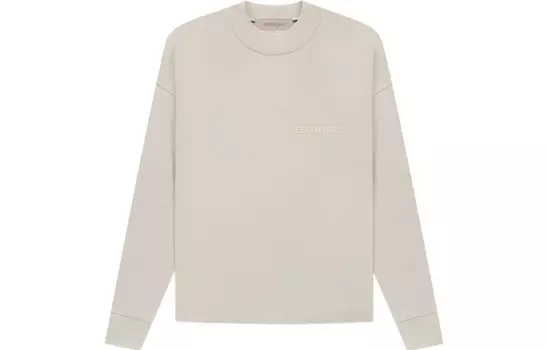 SS22 Футболка мужская пшеничная Fear Of God Essentials, цвет Wheat