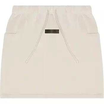 SS22 Повседневная юбка женская пшеничного цвета Fear Of God Essentials