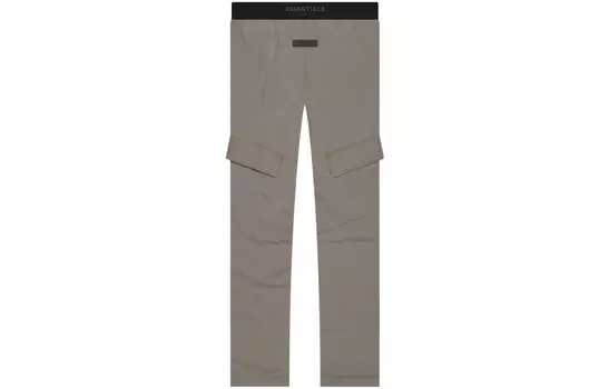 SS22 Повседневные брюки мужские серо-коричневые Fear Of God Essentials, коричневый