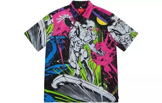 SS22 Рубашка мужская Supreme, цвет Multicolor