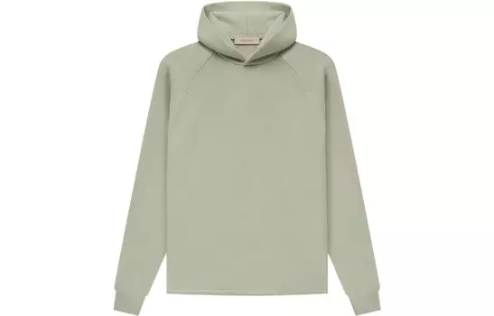 SS22 Толстовка мужская пыльно-зеленая Fear Of God Essentials, зеленый