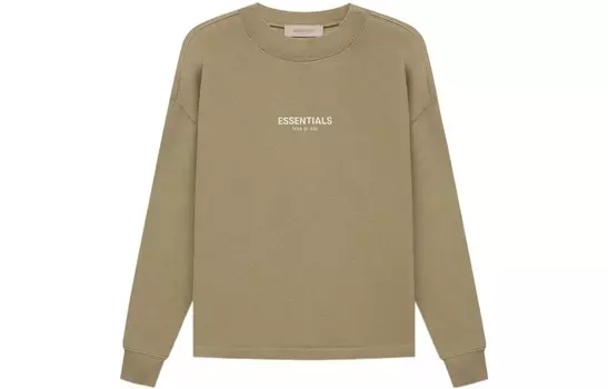 SS22 Толстовка унисекс Дубово-коричневый Fear Of God Essentials, коричневый