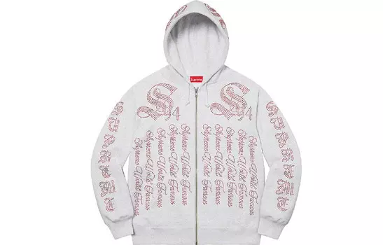 SS22 Толстовка унисекс Supreme, розовый