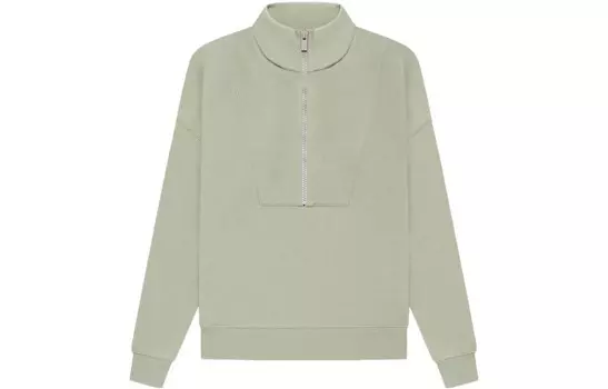 SS22 Толстовка женская пыльно-зеленая Fear Of God Essentials
