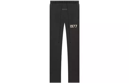 SS22 Трикотажные спортивные штаны мужские Iron Fear Of God Essentials, черный