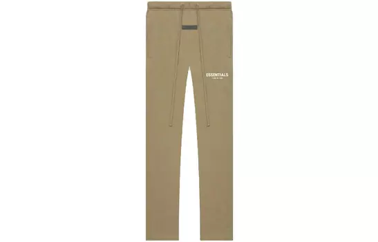 SS22 Трикотажные спортивные штаны унисекс цвета дуба коричневого цвета Fear Of God Essentials, коричневый