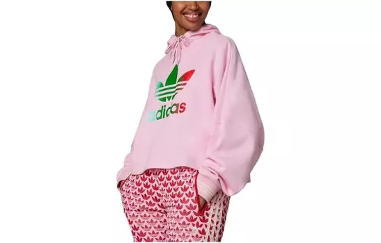 SS23 Adicolor 70s Retro Series Толстовка женская розовая Adidas Originals