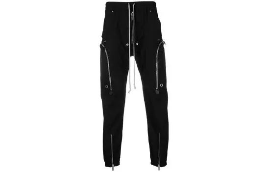 SS23 Брюки-карго мужские черные Rick Owens, черный