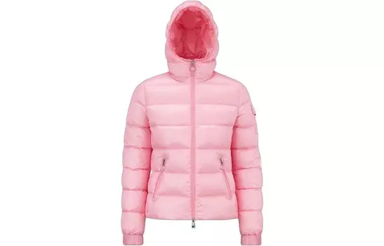 SS23 Идеи подарков на День святого Валентина Пуховик женский розово-розовый Moncler, розовый