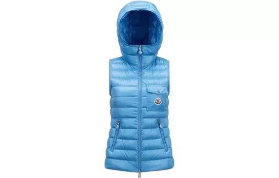 SS23 Идеи подарков на День святого Валентина Жилет женский Синий Moncler