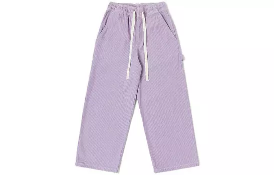 SS23 Повседневные брюки женские розово-фиолетовые в полоску Dickies