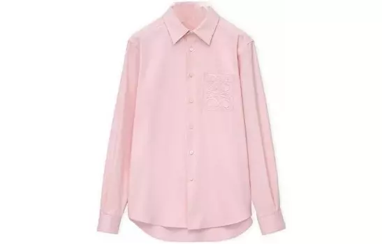 SS23 Рубашка мужская светло-розовая Loewe, светло-розовый