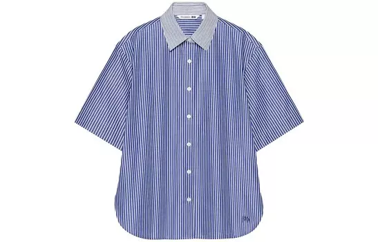SS23 Рубашка женская Морской синий Uniqlo