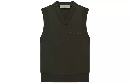 SS23 Спортивный жилет женский, цвет черный Fear Of God Essentials