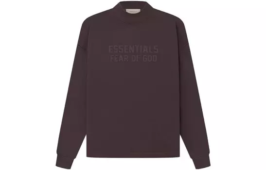 SS23 Толстовка мужская сливово-фиолетовая Fear Of God Essentials, цвет Plum