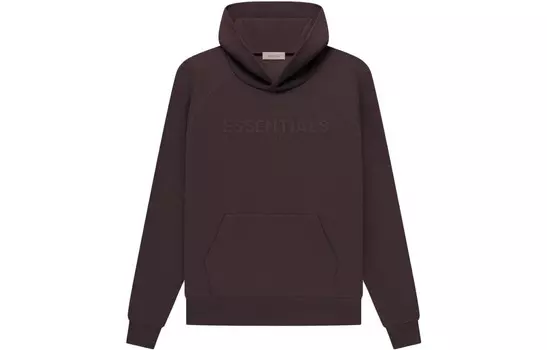 SS23 Толстовка мужская сливово-фиолетовая Fear Of God Essentials, цвет Plum
