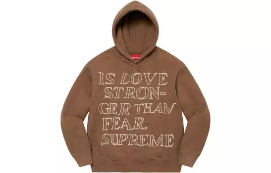 SS23 Толстовка унисекс Supreme, светло-фиолетовый