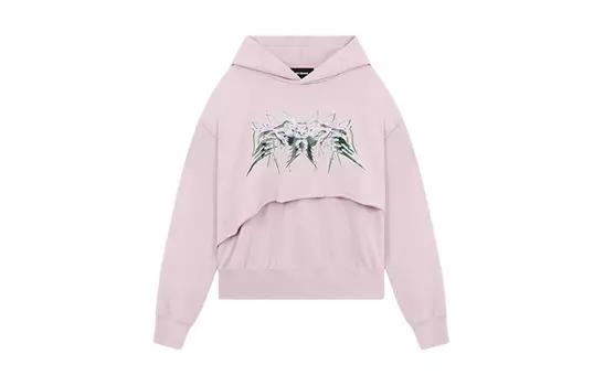 SS23 Толстовка унисекс WE11DONE, розовый