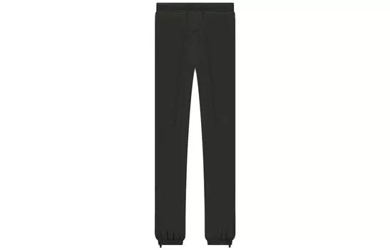 SS23 Трикотажные спортивные штаны мужские, черные Fear Of God Essentials, черный