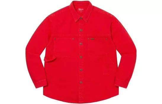 SS23 Week5 Рубашка унисекс Supreme, индиго