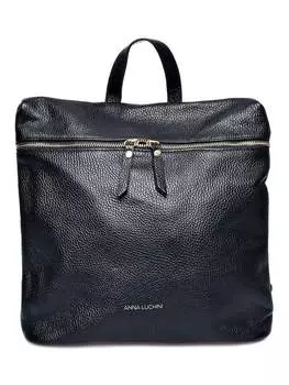 Ss24 al 1878t кожаная сумка Anna Luchini, черный