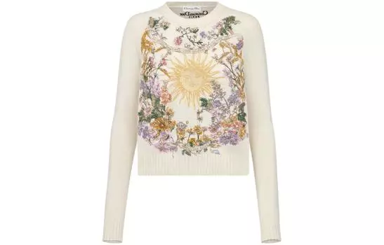 SS24 Джемпер женский экрю DIOR, Ecru