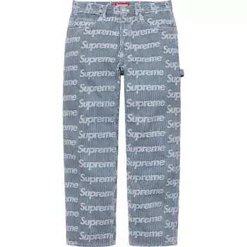 SS24 Джинсы унисекс Supreme, цвет Mint