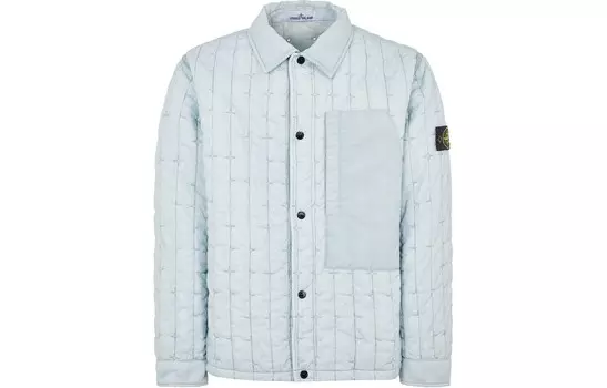 SS24 Куртка мужская Frost Blue Stone Island, голубой