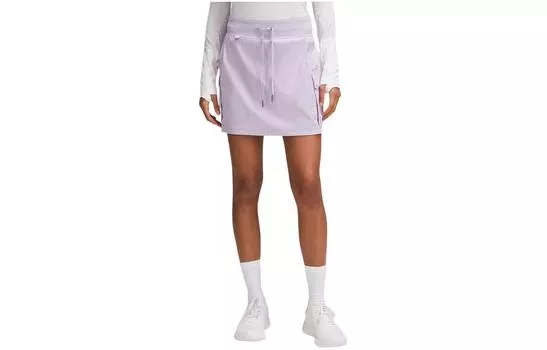 SS24 Повседневная короткая юбка для женщин Lululemon, Jade Gray/Jade Gray
