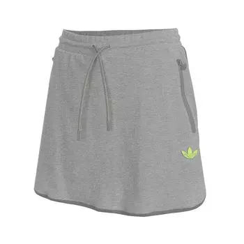 SS24 Повседневная короткая юбка женская серые Adidas Originals, серый