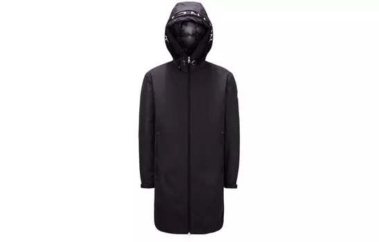 SS24 Пуховик мужской черный Moncler