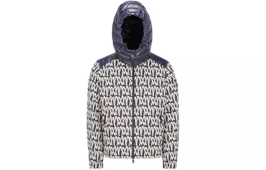 SS24 Пуховик мужской темно-синий Moncler