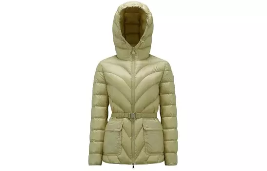 SS24 Пуховик женский бежевый Moncler