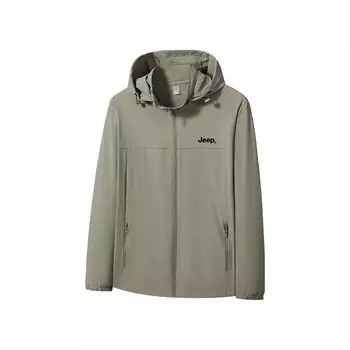 SS24 Суперлегкая дышащая быстросохнущая одежда с защитой от ультрафиолета и солнцезащитным эффектом унисекс Jeep, серый