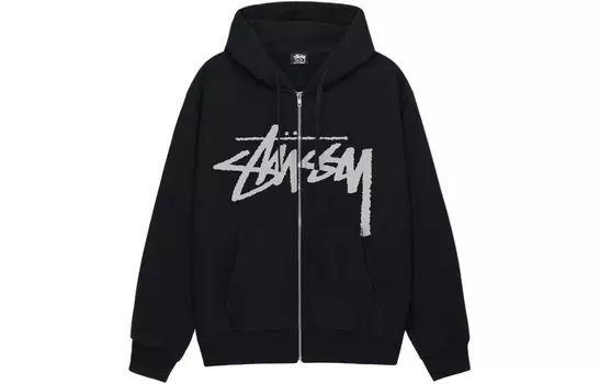 SS24 Толстовка унисекс Stussy, серый