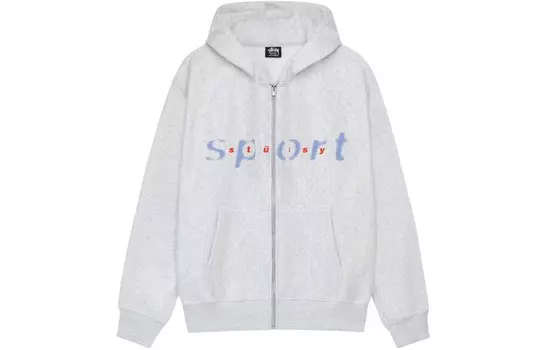 SS24 Толстовка унисекс Stussy, синий