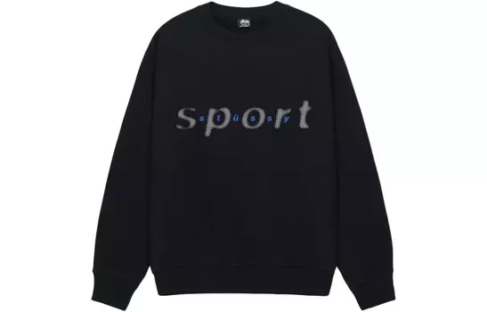 SS24 Толстовка унисекс Stussy, синий