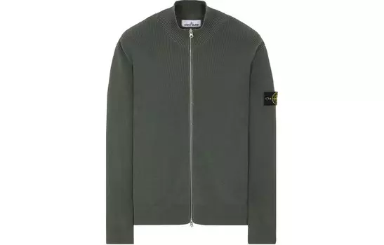SS24 Трикотаж мужской Moss Green Stone Island, зеленый