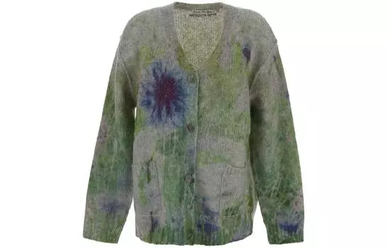 SS24 Женский свитер многоцветный Acne Studios, мультиколор