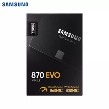SSD-накопитель Samsung 870 EVO 250GB (MZ-77E250B)