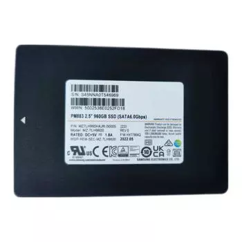 SSD-накопитель Samsung PM883 960GB