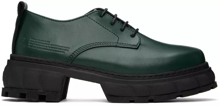 SSENSE Exclusive Green Alter Derby Virn