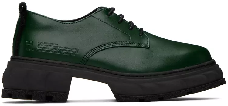 SSENSE Exclusive Green Alter Derby Virn