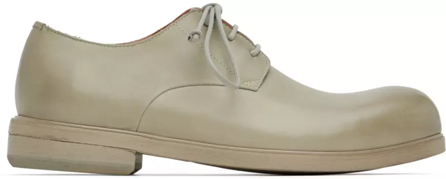 SSENSE Exclusive Green Gomme Zucca Media Derby Marsll