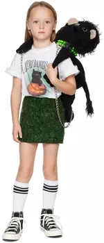 SSENSE Exclusive Kids Green Slime Юбка Mimi Wade