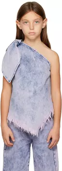 SSENSE Эксклюзивная детская фиолетовая майка M’A Kids